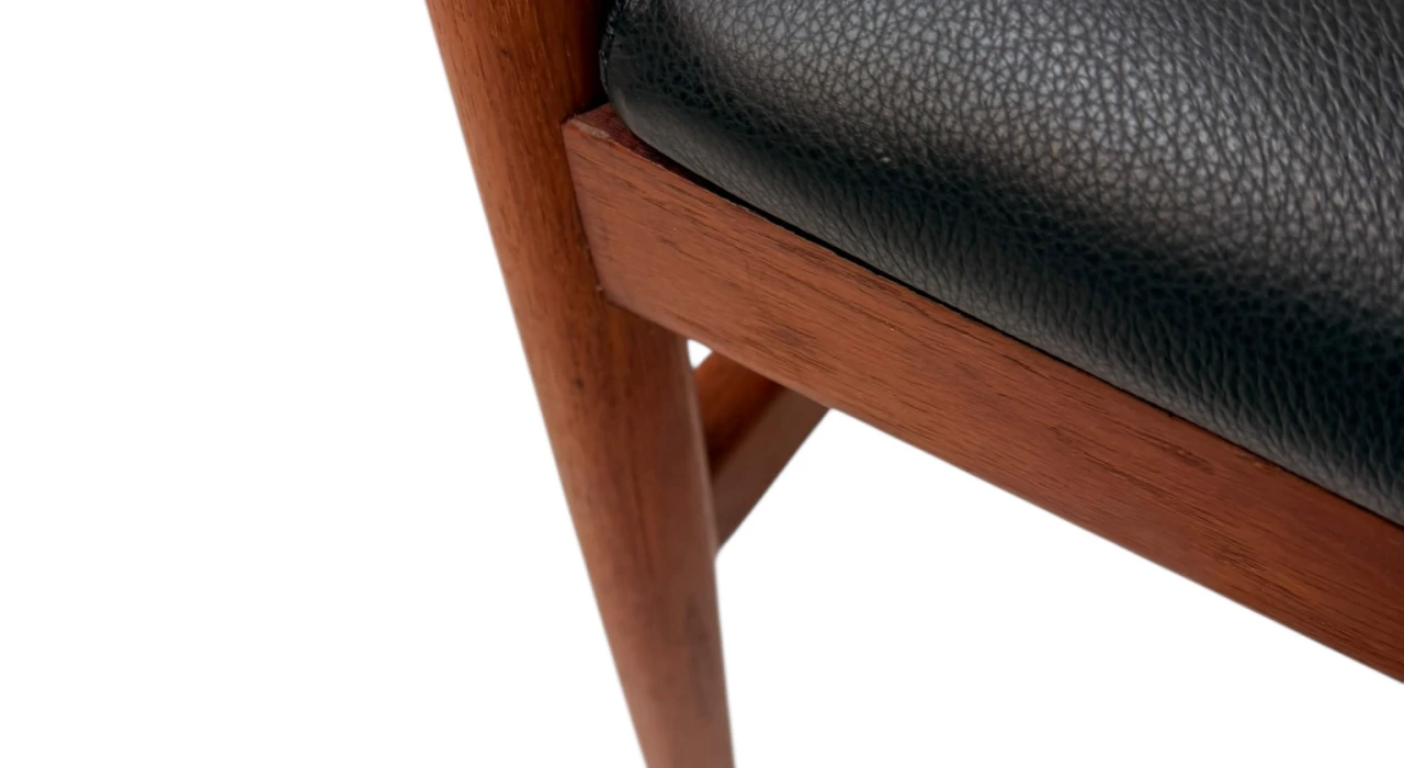 Mid-Century Modern Stool by Hugo Frandsen for Spøttrup Møbler, 1960s